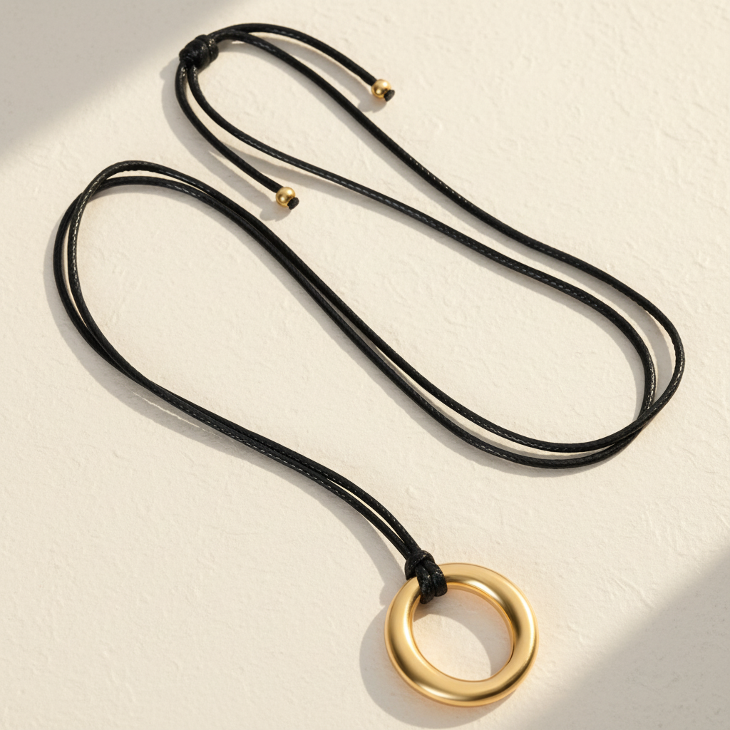 영원한 원 목걸이