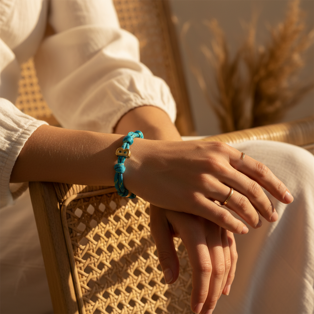 매듭진 이니셜 Bracelets