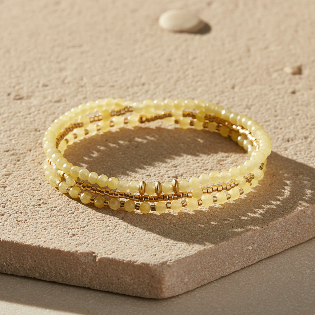 Sunbeam Glow 멀티 스타일 팔찌/목걸이