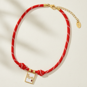 Red Love Charm Necklace