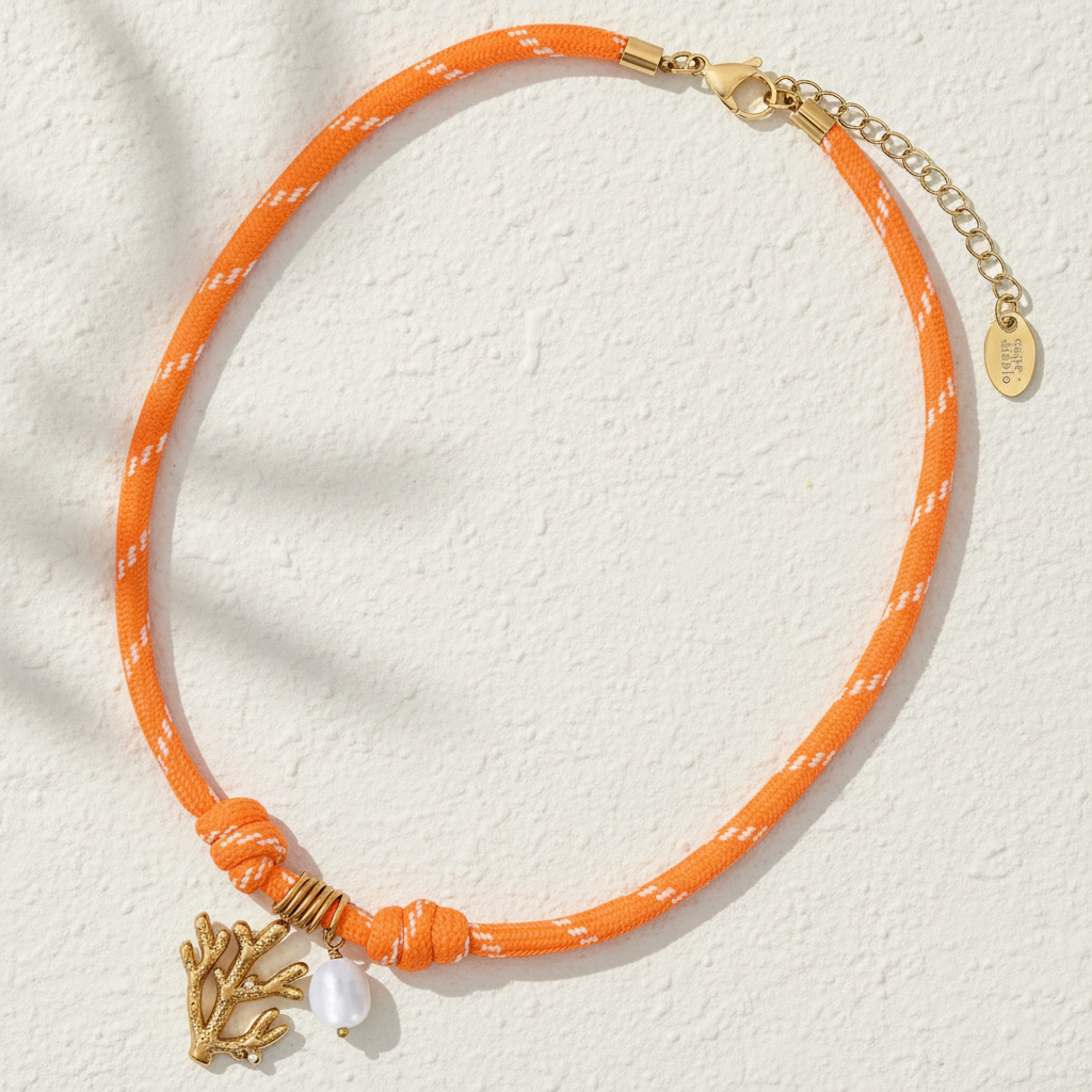 산호초 참 목걸이