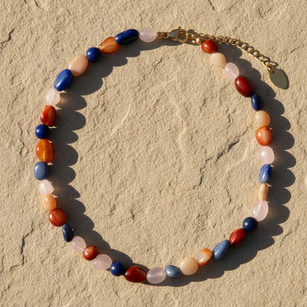 Radiant Harmony Stone Necklace