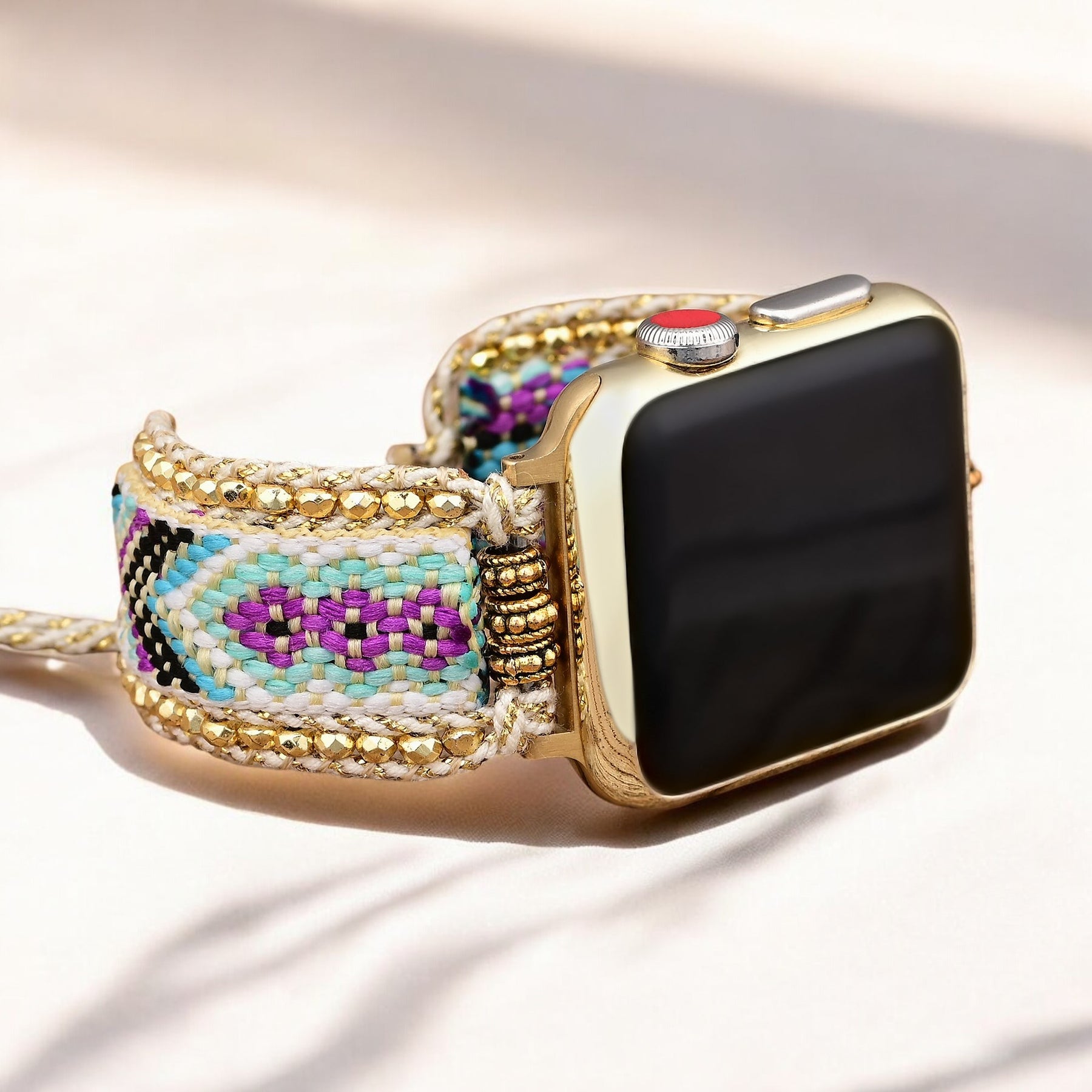 골든 플라워 Apple Watch 스트랩