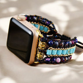고딕 터쿼이즈 Apple Watch 스트랩