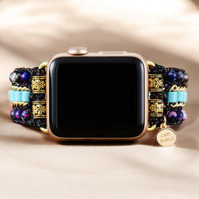 고딕 터쿼이즈 Apple Watch 스트랩