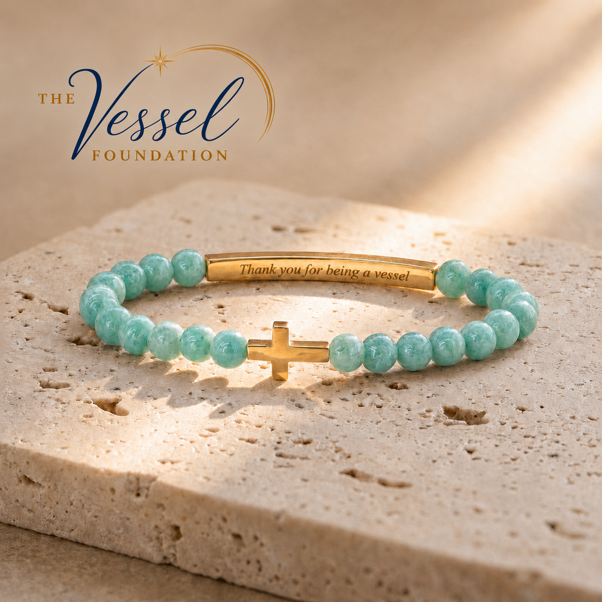 The Vessel Foundation “Vessel이 되어 주셔서 감사합니다” 팔찌