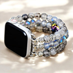 Labradorite Crystal Stretch Apple Watch Strap