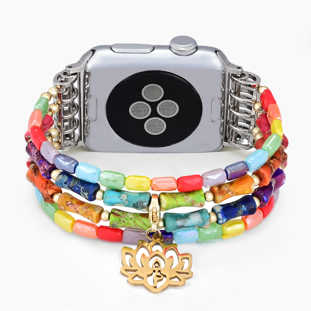 로터스 차크라 스트레치 Apple Watch 스트랩
