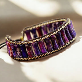 Magical Purple Jasper Energy Bracelet