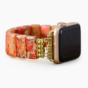 호박 티베트 재스퍼 스트레치 Apple Watch Strap