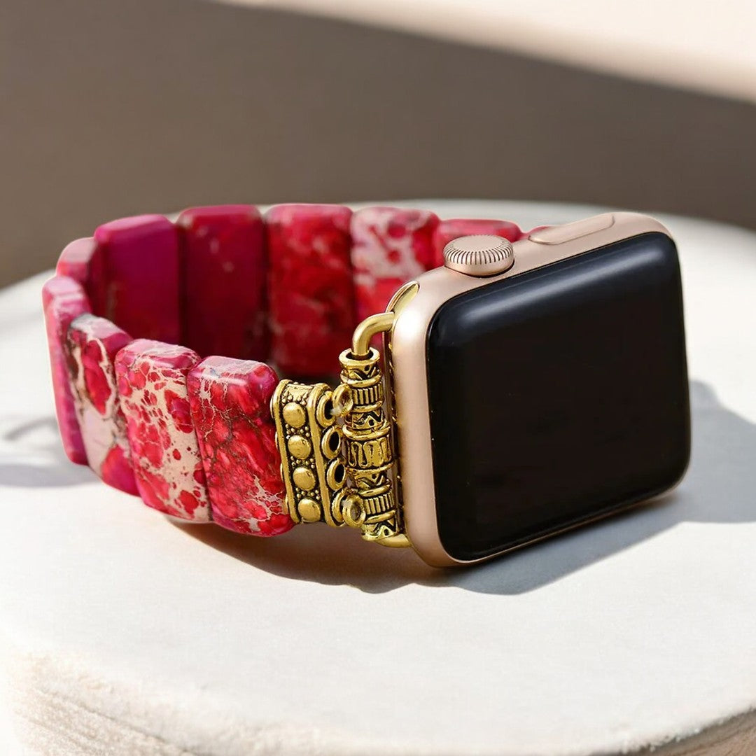 스칼렛 티베탄 재스퍼 스트레치 Apple Watch 스트랩