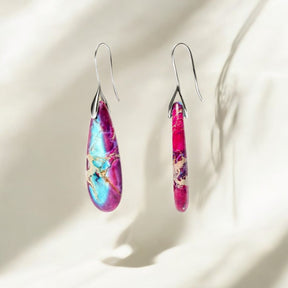 Tibetan Energy Jasper Earrings