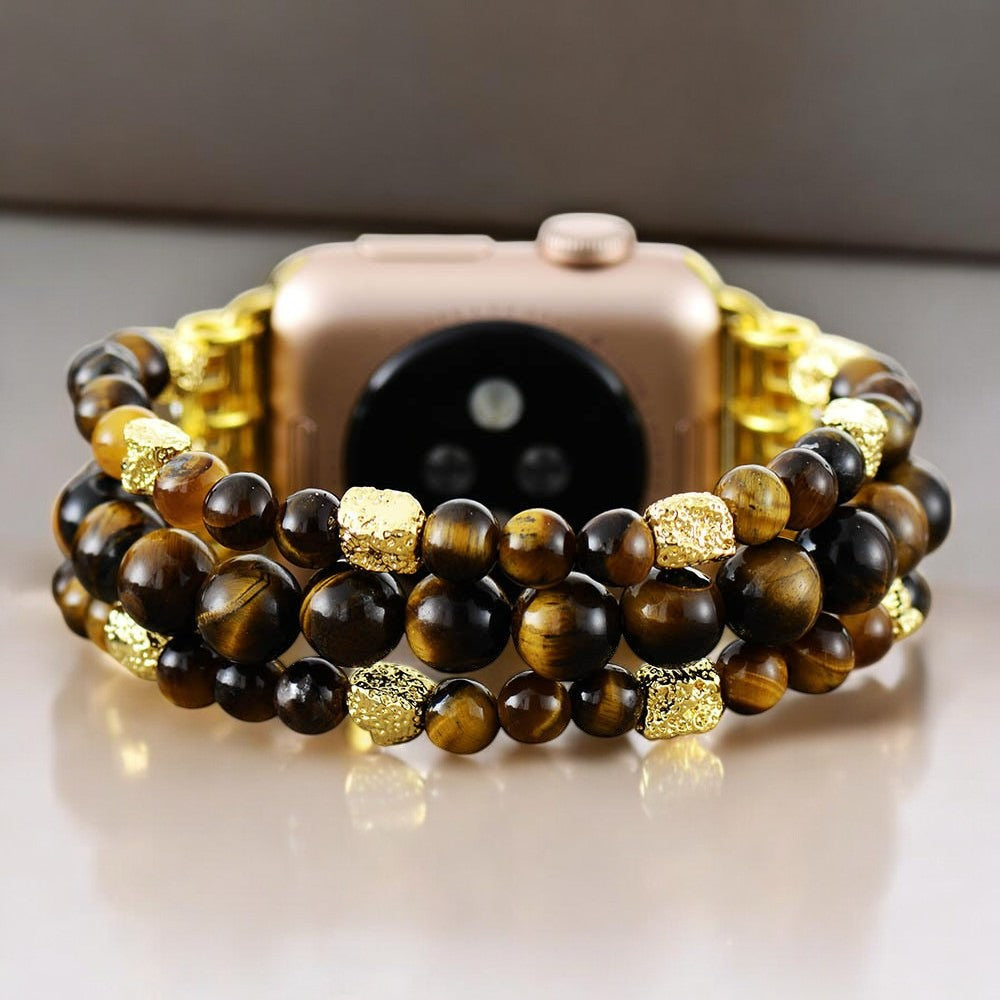 타이거 아이 글림 스트레치 Apple Watch 스트랩