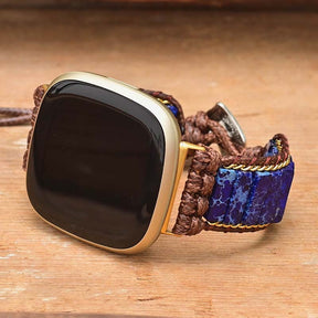 Azure Lapis Lazuli Fitbit Versa 시계 스트랩