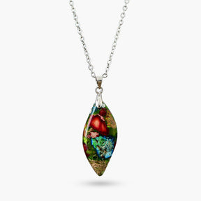 Burgundy Ivy Emperor Jasper Necklace - Cape Diablo